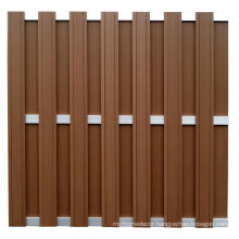 China Best Prices Eco Friendly Wood Plastic Decorative Garden Fence For Outdoor
